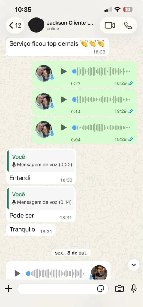 depoimento de cliente sobre móveis planejados em Florianópolis